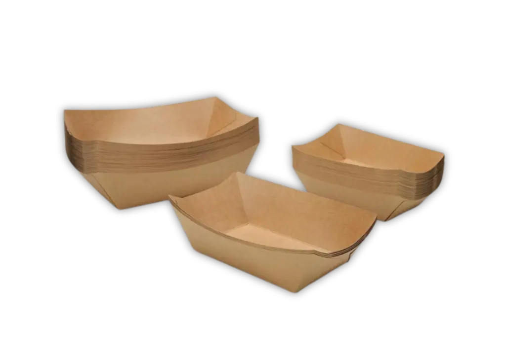 Barquinhas de Papel Kraft