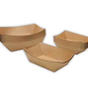 Barquinhas de Papel Kraft