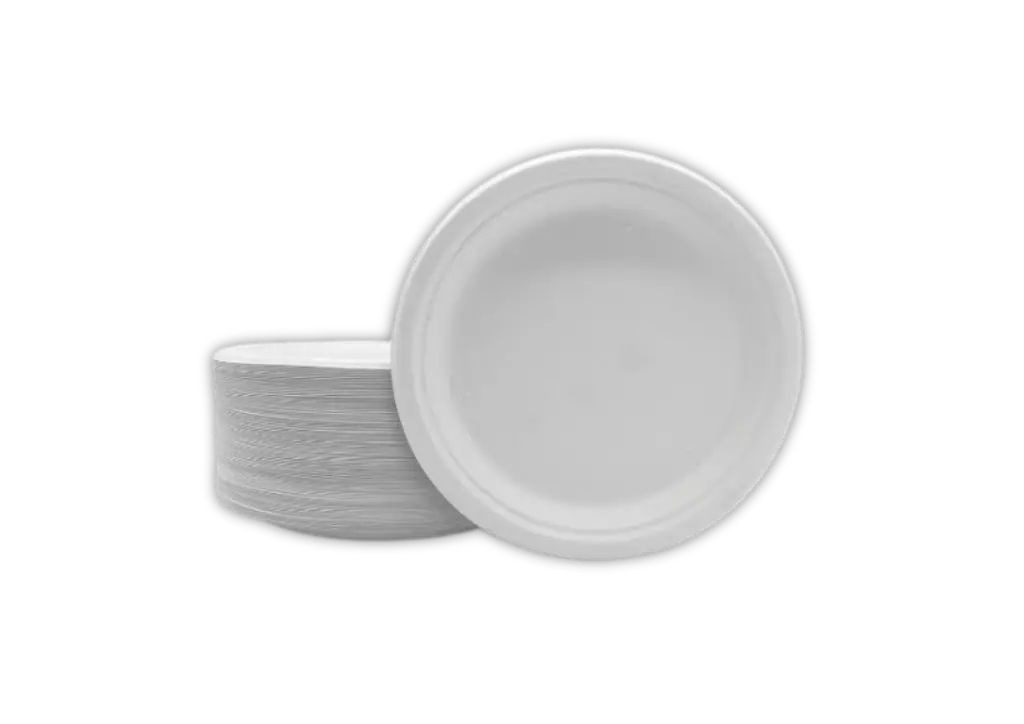 Pratos de Bagaço de Cana Descartáveis, Prato Biodegradável